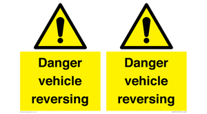 WV12275: Danger Vehicles Reversing
