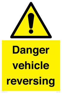 WV12275: Danger Vehicles Reversing