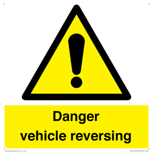 WV12275: Danger Vehicles Reversing