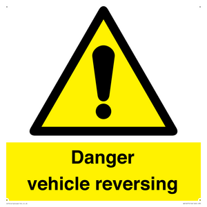 WV12275: Danger Vehicles Reversing