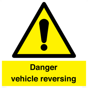 WV12275: Danger Vehicles Reversing