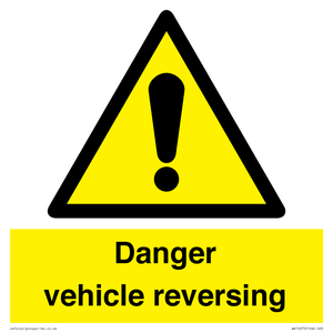 WV12275: Danger Vehicles Reversing