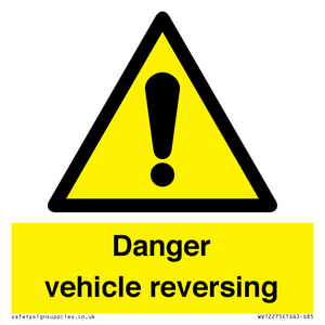 WV12275: Danger Vehicles Reversing