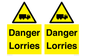 WV12277: Danger Lorries