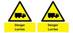 WV12277: Danger Lorries