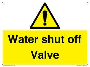 WV12394: Water shut off Valve