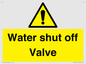WV12394: Water shut off Valve