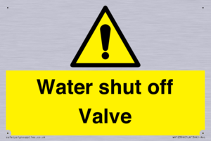 WV12394: Water shut off Valve