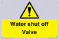 WV12394: Water shut off Valve