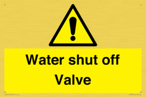 WV12394: Water shut off Valve