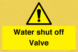 WV12394: Water shut off Valve