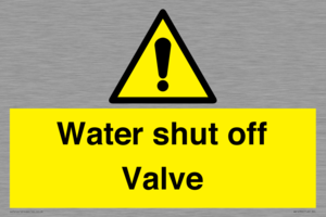 WV12394: Water shut off Valve