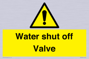 WV12394: Water shut off Valve
