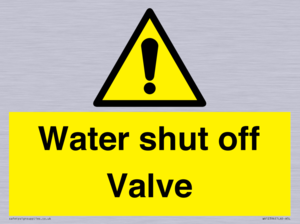 WV12394: Water shut off Valve