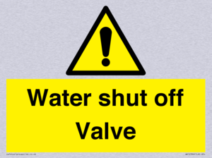 WV12394: Water shut off Valve