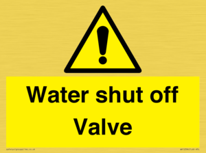 WV12394: Water shut off Valve