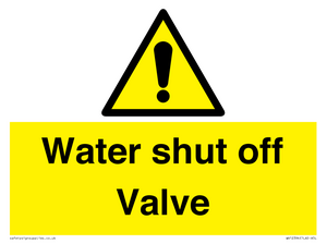 WV12394: Water shut off Valve