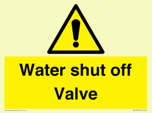 WV12394: Water shut off Valve