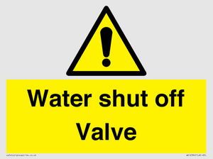 WV12394: Water shut off Valve