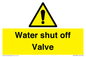 WV12394: Water shut off Valve