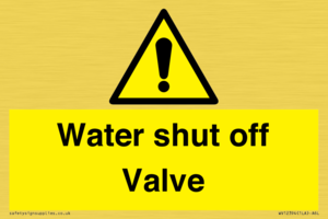 WV12394: Water shut off Valve