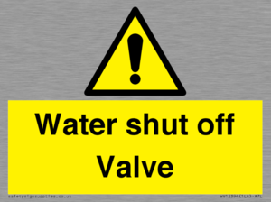 WV12394: Water shut off Valve