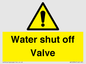 WV12394: Water shut off Valve