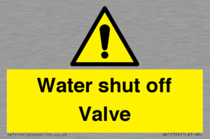 WV12394: Water shut off Valve