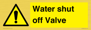 WV12394: Water shut off Valve