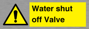WV12394: Water shut off Valve