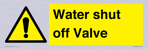 WV12394: Water shut off Valve