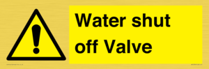 WV12394: Water shut off Valve