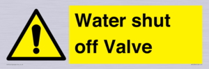WV12394: Water shut off Valve