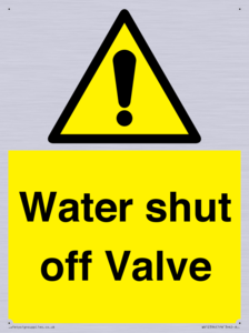 WV12394: Water shut off Valve