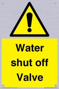 WV12394: Water shut off Valve