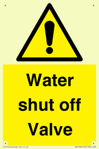 WV12394: Water shut off Valve