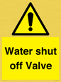 WV12394: Water shut off Valve