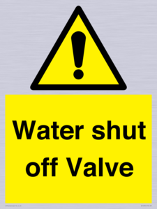 WV12394: Water shut off Valve