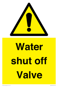 WV12394: Water shut off Valve