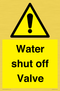 WV12394: Water shut off Valve