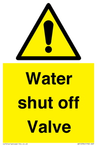 WV12394: Water shut off Valve