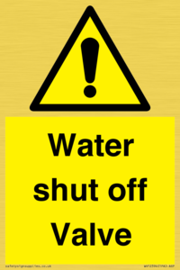 WV12394: Water shut off Valve