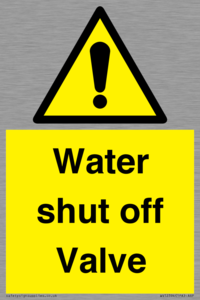 WV12394: Water shut off Valve