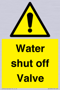 WV12394: Water shut off Valve