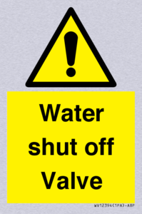 WV12394: Water shut off Valve