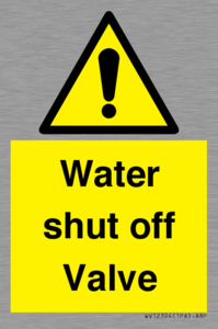 WV12394: Water shut off Valve