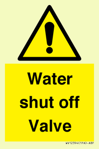 WV12394: Water shut off Valve