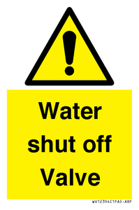 WV12394: Water shut off Valve