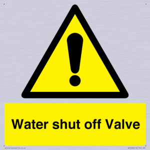 WV12394: Water shut off Valve