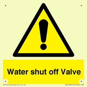 WV12394: Water shut off Valve